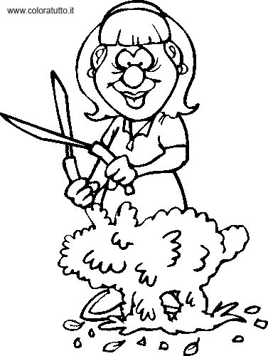 immagine primavera da colorare
