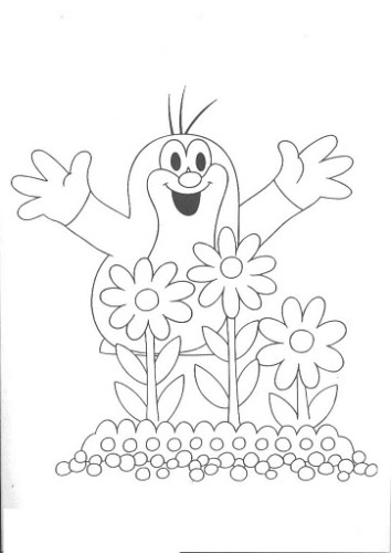 immagine primavera da colorare