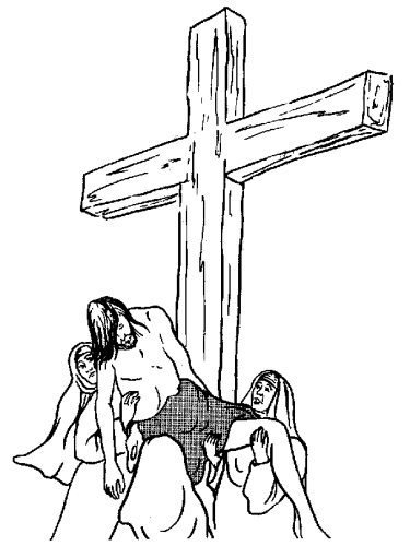 immagine religione da colorare
