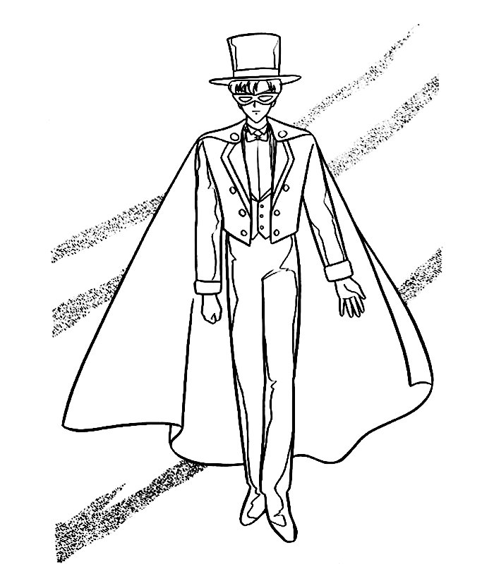 immagine sailor moon da colorare