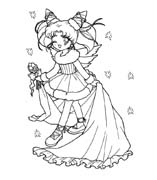 immagine sailor moon da colorare