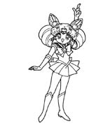 immagine sailor moon da colorare