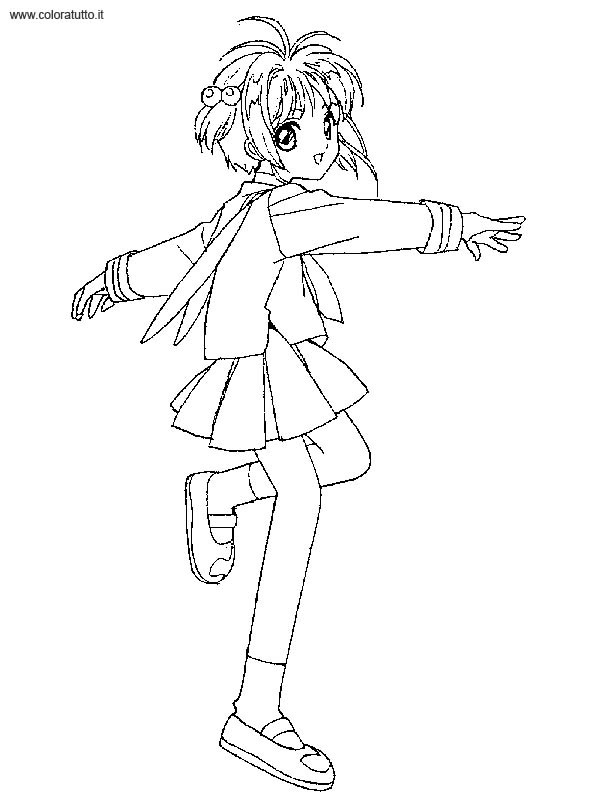 immagine sailor moon da colorare