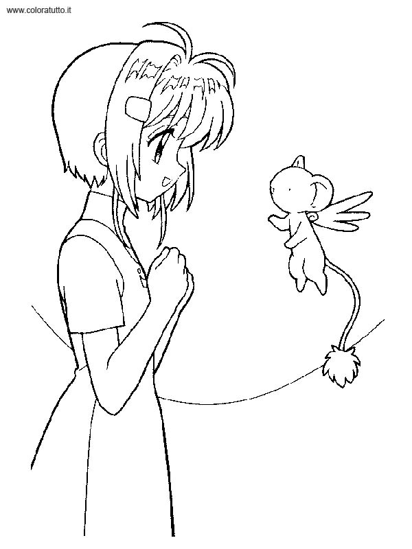 immagine sailor moon da colorare