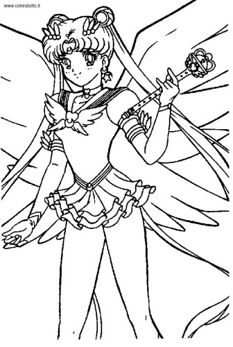 immagine sailor moon da colorare