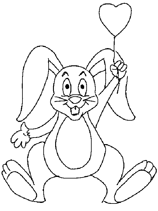 immagine san valentino da colorare