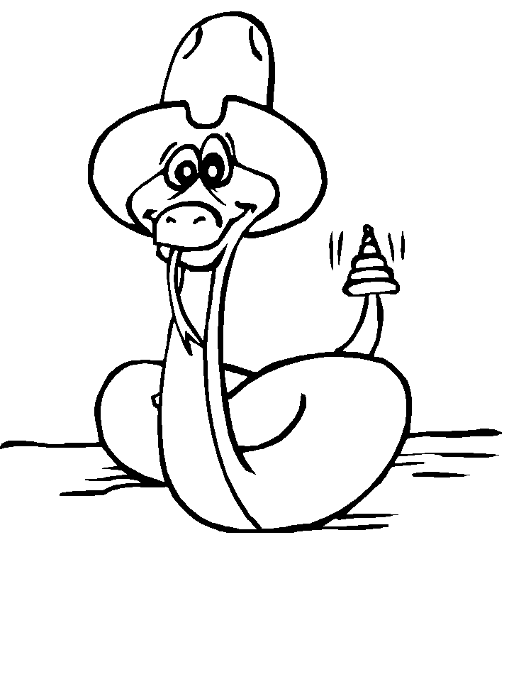 immagine serpenti da colorare