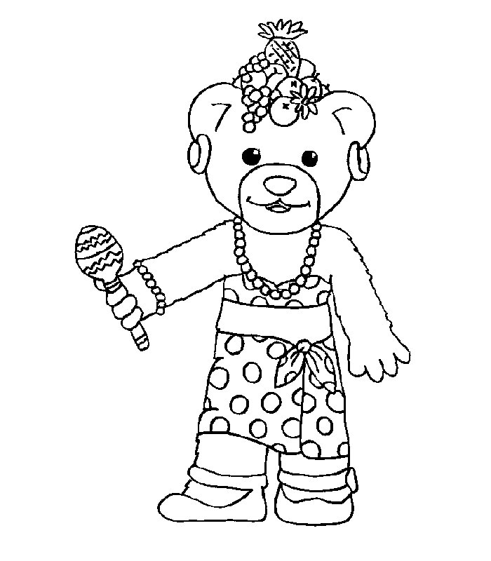 immagine signor banana da colorare