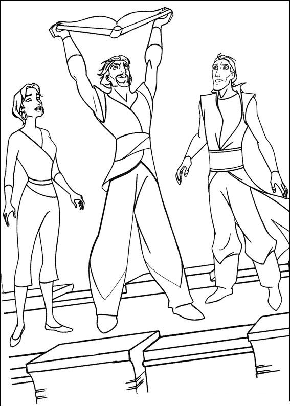 immagine sinbad da colorare