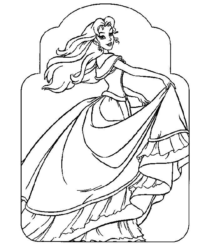 immagine sissi da colorare