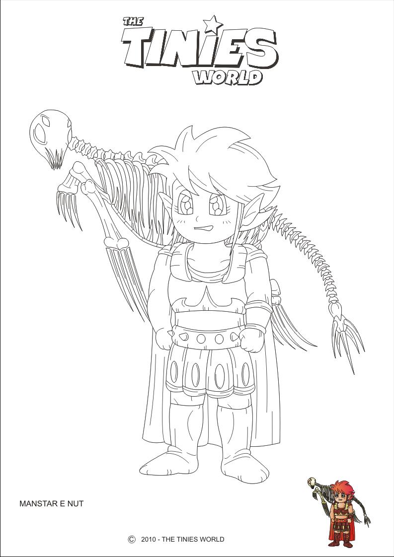 immagine tinies da colorare