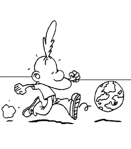 immagine titeuf da colorare