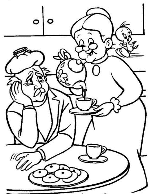 immagine titti da colorare