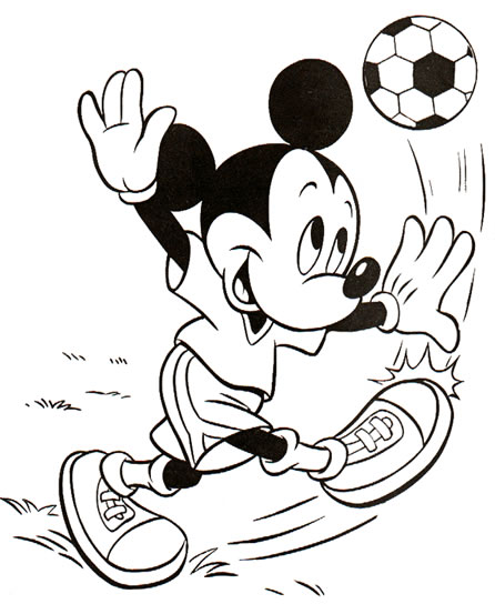 immagine topolino da colorare