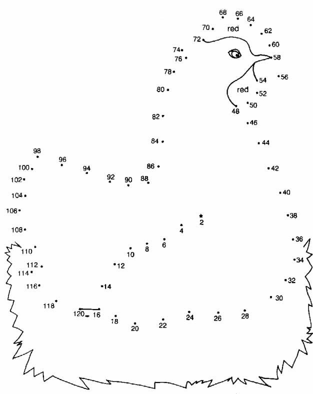 immagine unisci e colora da colorare