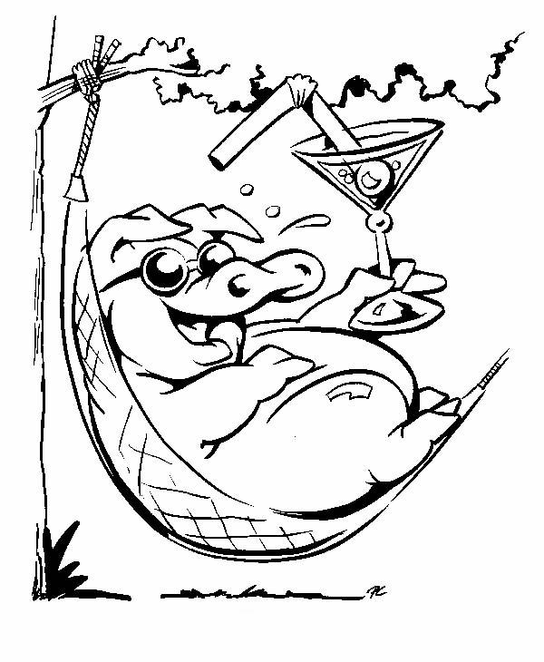 immagine vacanze da colorare