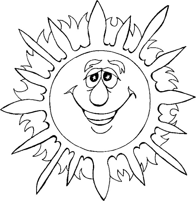 immagine vacanze da colorare