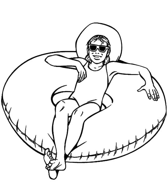 immagine vacanze da colorare