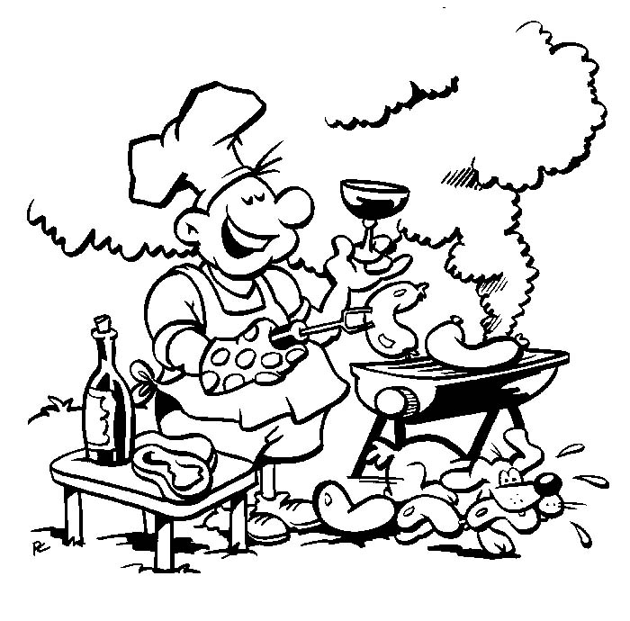 immagine vacanze da colorare