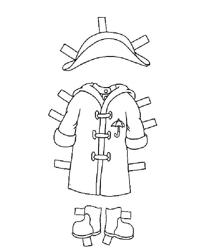 immagine vesti caillou da colorare