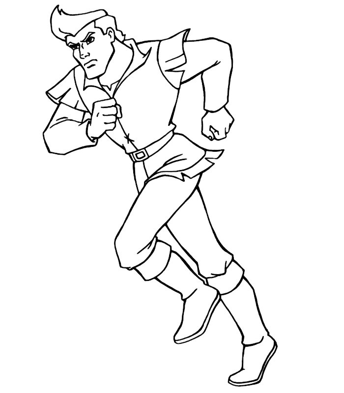 immagine winnetou da colorare