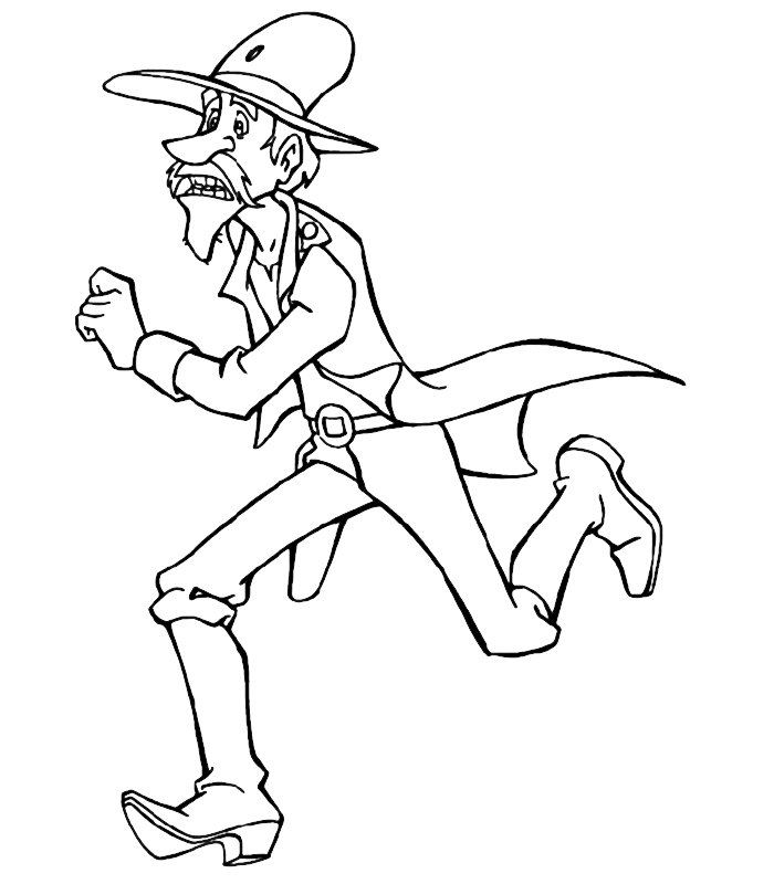 immagine winnetou da colorare
