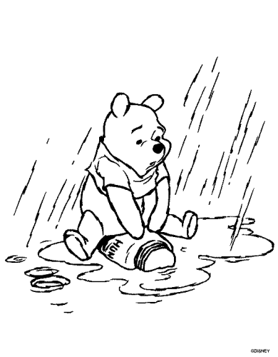 immagine winnie the pooh da colorare