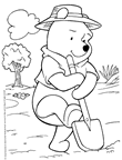 immagine winnie the pooh da colorare