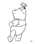 immagine winnie the pooh da colorare