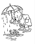 immagine winnie the pooh da colorare