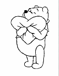 immagine winnie the pooh da colorare