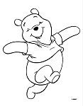 immagine winnie the pooh da colorare