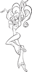 immagine winx da colorare
