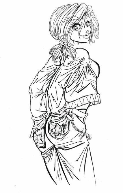 immagine witch da colorare