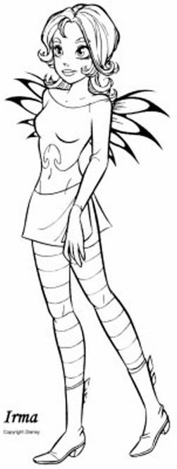 immagine witch da colorare