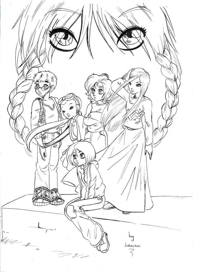 immagine witch da colorare