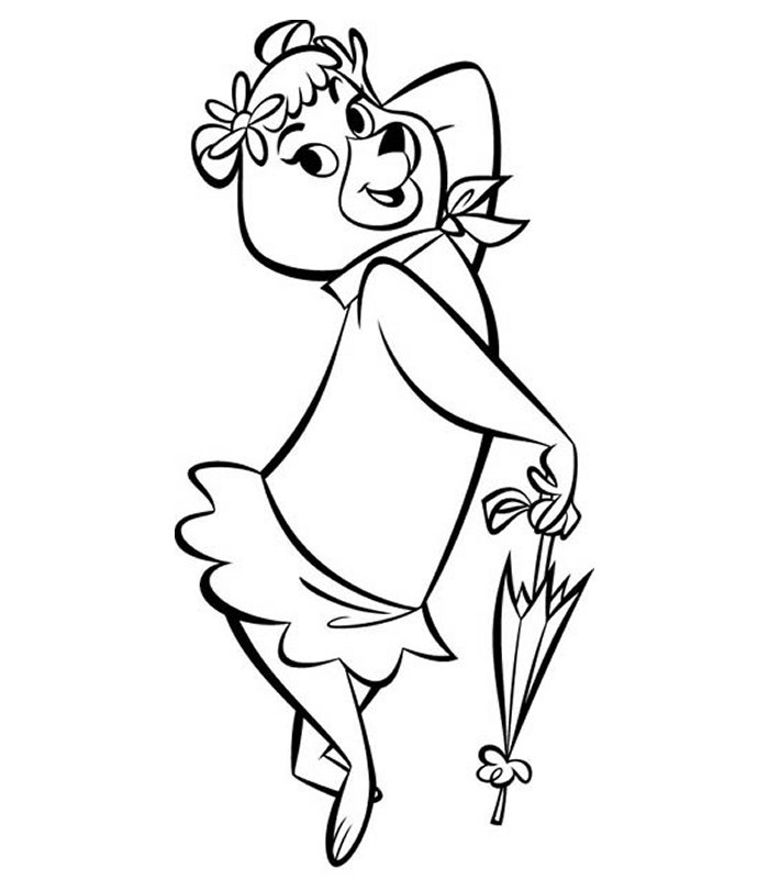 immagine yoghi bubu da colorare