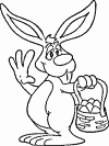 immagine pasqua da colorare