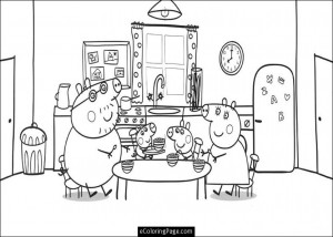 immagine da colorare peppa pig054